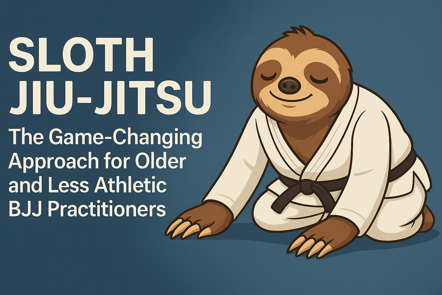 SLOTH Jiu-Jitsu: The Game-Changing Approach for Older and Less Athletic BJJ Practitioners